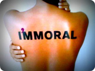 Pensamientos inmorales
