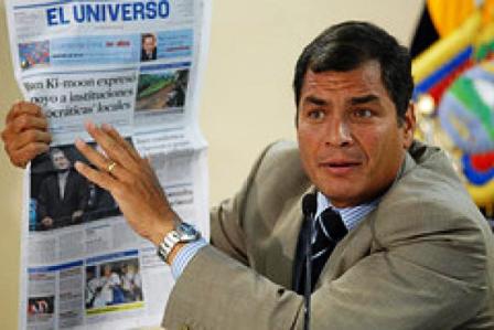 Ecuador, Censura y Objetivismo