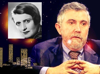 Paul Krugman y Ayn Rand