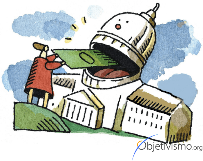 Cómo se financiaría el gobierno en una sociedad libre