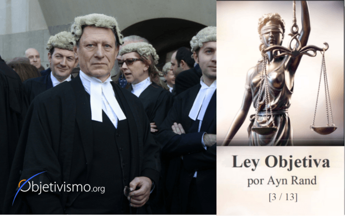 Ley y jueces no-objetivos – Ley objetiva [3-13]
